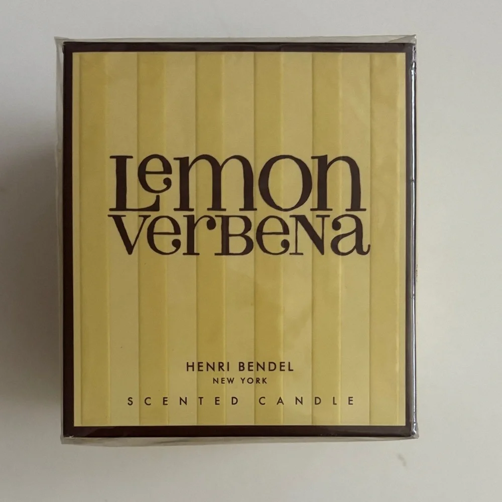 Henri Bendel Lemon Verbena Candle - Yellow